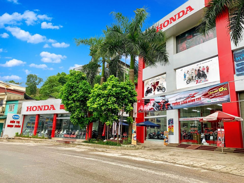 Honda Ngọc Xuân - cửa hàng bán xe Honda chính hãng