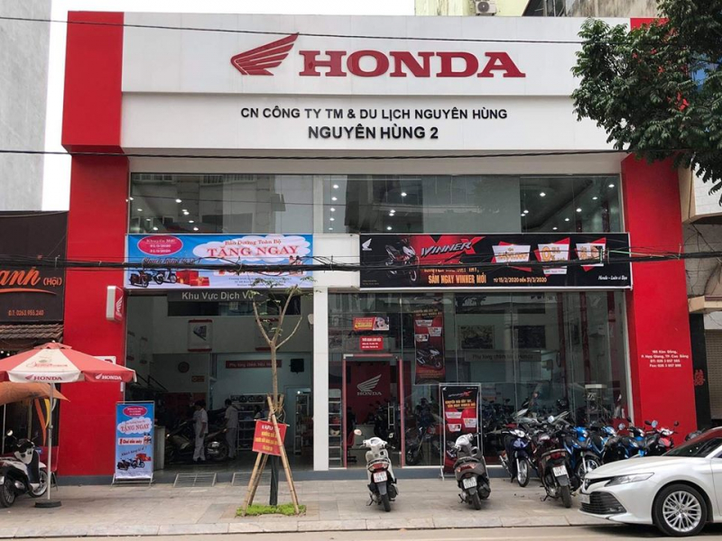 Honda Nguyên Hùng - cửa hàng bán xe Honda chính hãng