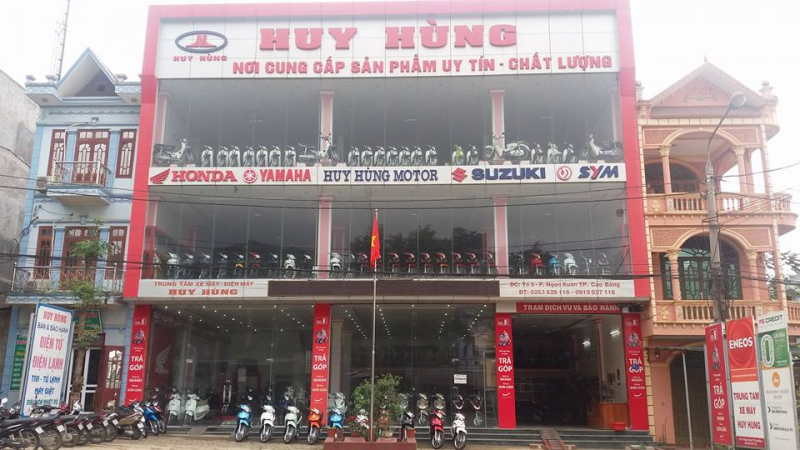 Xe máy Huy Hùng - một trong những địa chỉ bán xe máy uy tín ở Cao Bằng