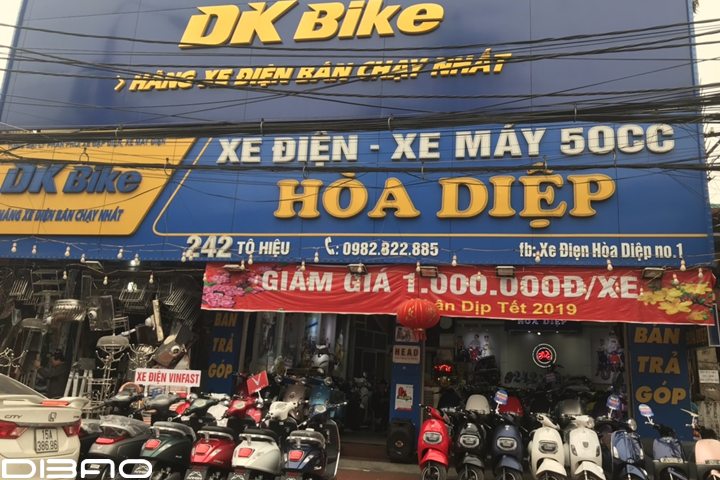 Xe đạp điện Hòa Diệp - địa chỉ mua xe đạp điện uy tín ở Hải Phòng